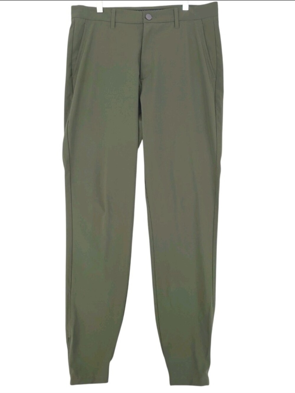 Primo Golf Pants Green Tapered Zip Ankle Performance Stretch Joggers 32 Tall